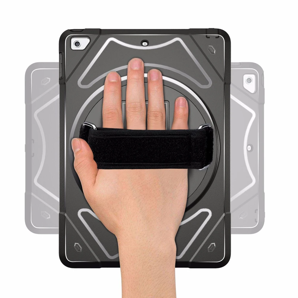 Для iPad 4 3 2 Чехол для детей с ручным плечевым ремнем подставка противоударный