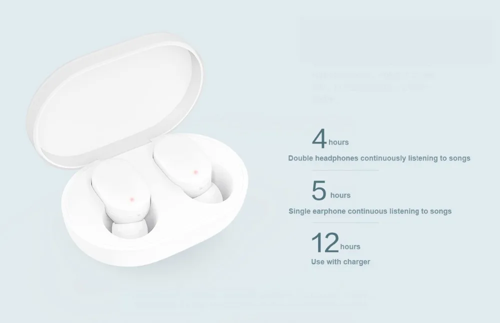 Умный Xiaomi Mi Bluetooth беспроводные наушники TWS наушники AirDots Молодежная версия стерео BT 5,0 в ухо наушники