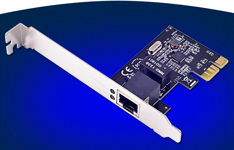 Гигабитная Ethernet PCI-Express карта сетевой адаптер 10/100/1000M RTL8111F чипсет | Компьютеры и