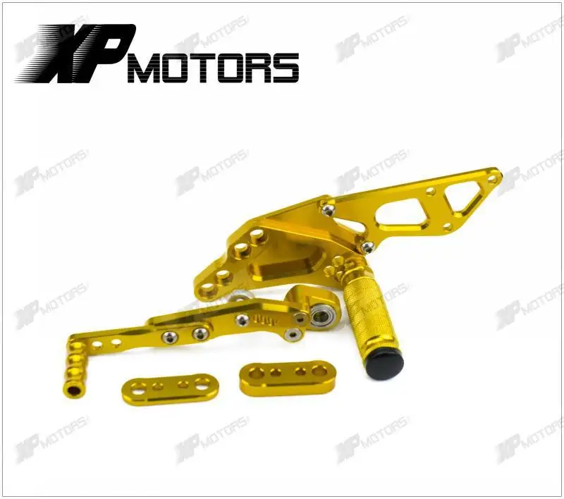 NICECNC CNC Заготовка подножки гоночные Rearset Подножка для Suzuki GSXR1000 GSX-R1000 2009 2010 2011 2012 2013