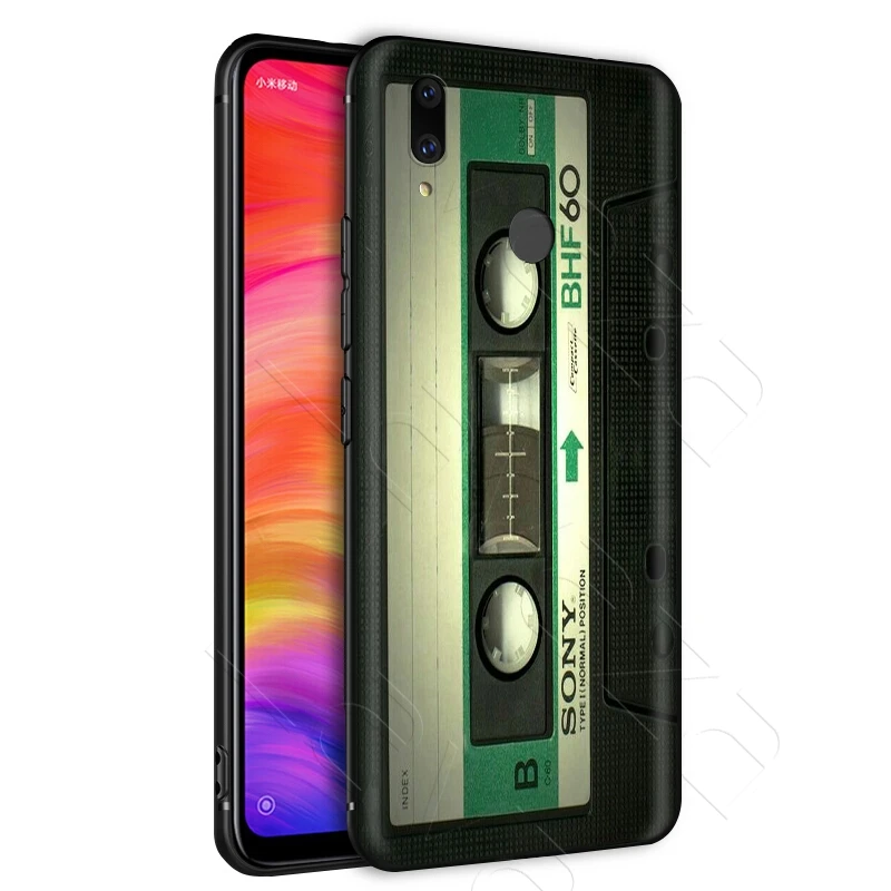 Lavaza Original Retro Cassette Tape Case for Xiaomi Redmi Note 4A 4X 5 5A 6 6A 7 S2 Pro Go Prime Plus |