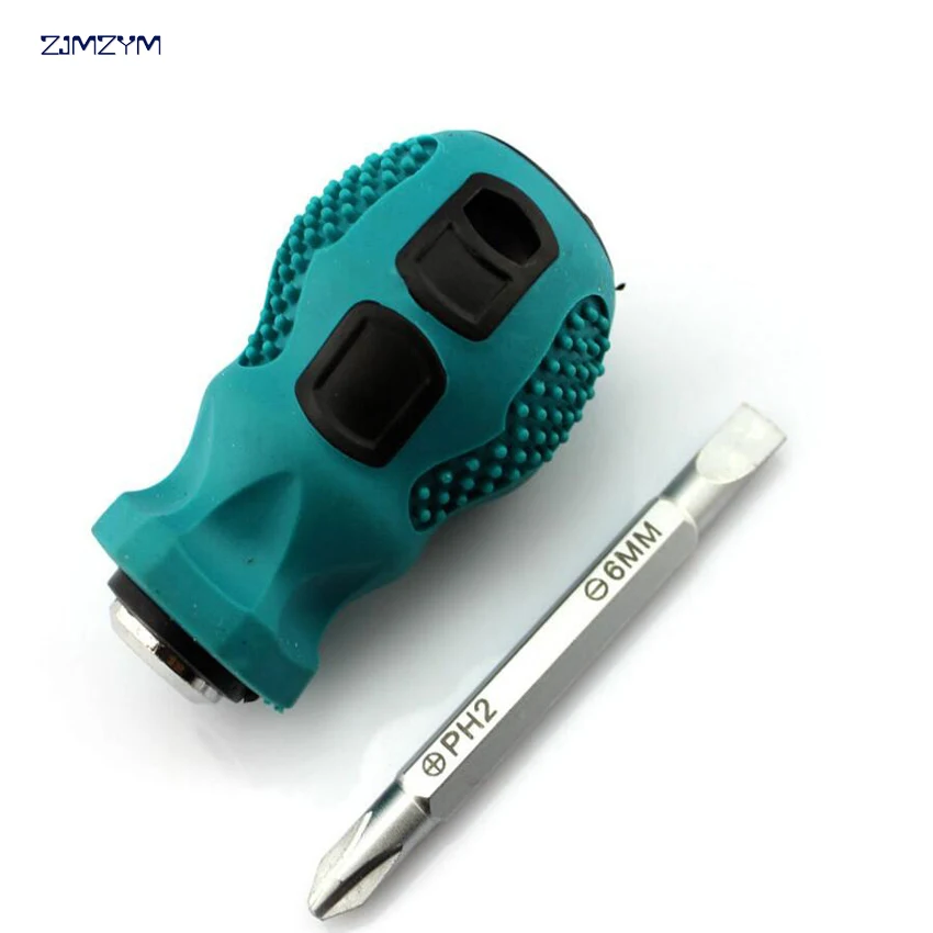 

Wholesale Double Head 6.0mm Screwdriver Slotted And Phillips For Repairing Disassemble Tool Magnetic Screwdriver