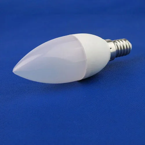 Бесплатная доставка! 1 шт./лот 5 Вт E14 светодиодные свечи лампы 2835 SMD высокая