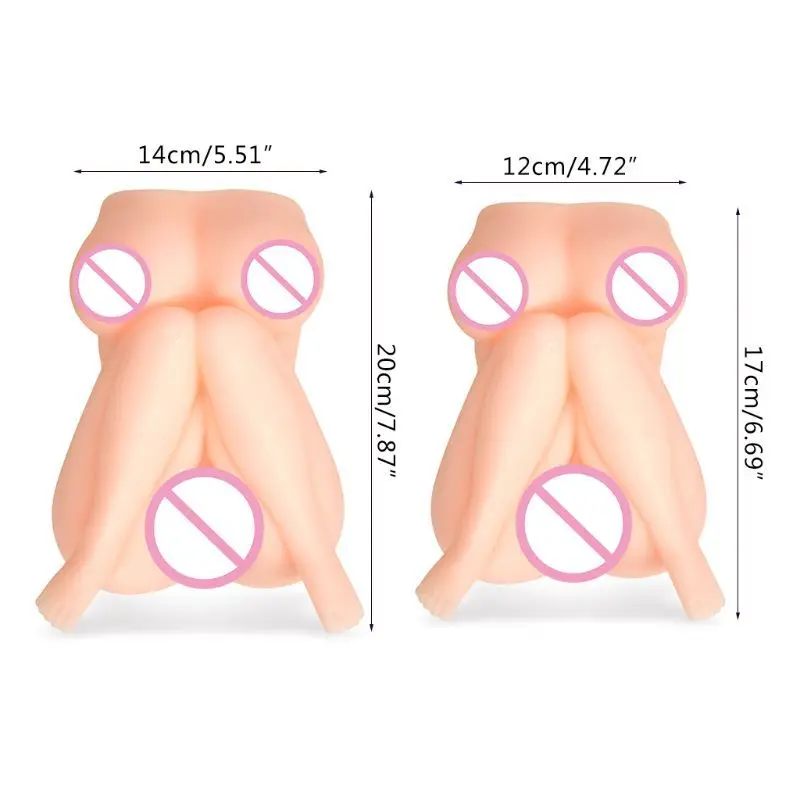 Мужской мастурбатор-3D Реалистичная киска задница и силиконовая вагина Анальная