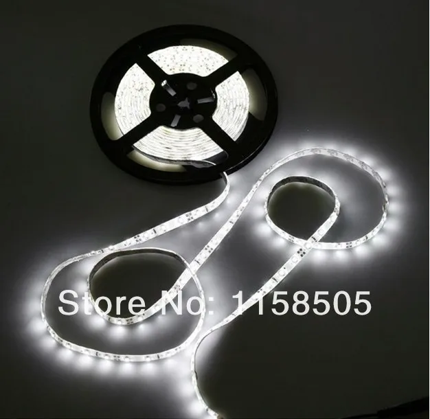 Mew 10 м/лот 3528 5 м 300 LED светодиодные полосы 60 СИД на метр белый/теплый белый/