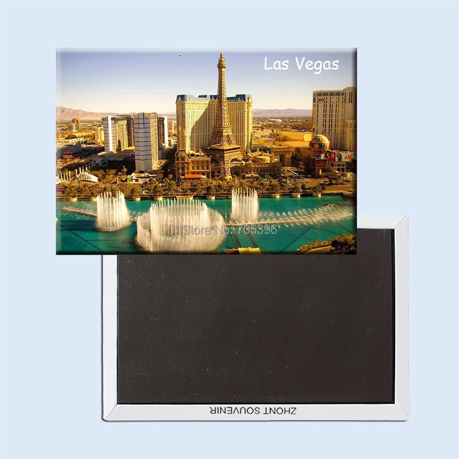 

Магнит на холодильник Лас Вегаса, сувенирные подарки 21007, знаменитый город мира