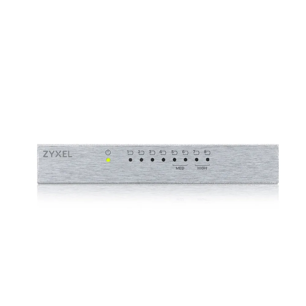8 портовый настольный гигабитный Ethernet коммутатор Энергоэффективный сетевой 100/1000