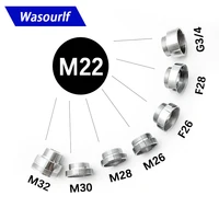wasourlf m22 male external thread transfer g12 inch m32 connector outer adapter bathroom kitchen part brass faucet accessories
