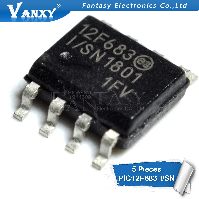 5 шт. PIC12F683 I/SN SOP8 I SOP SMD 12F683 8 новый и оригинальный IC|smd ic|ic smd |