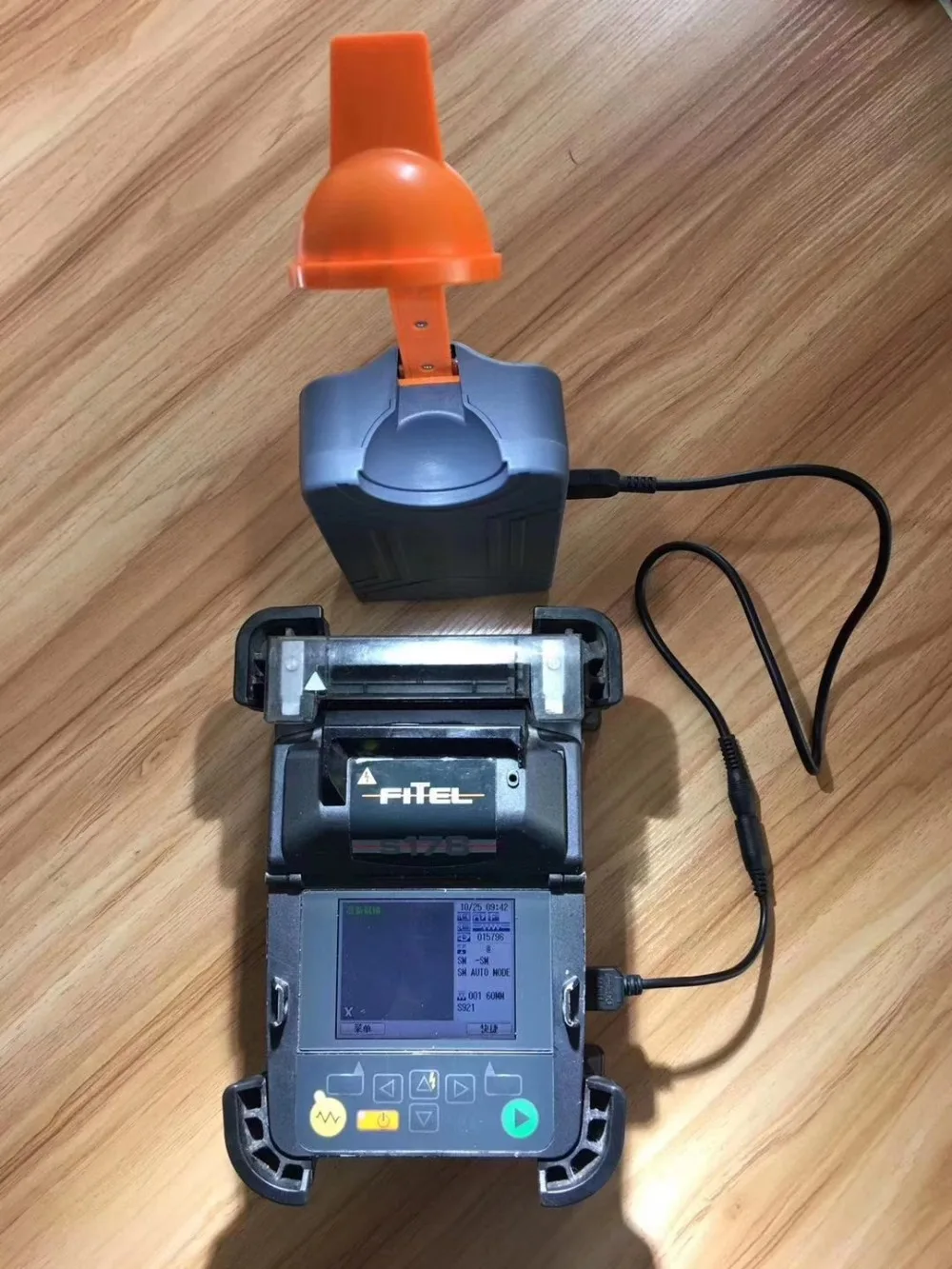 Бесплатная доставка 10000 мАч портативный аккумулятор для OTDR Fusion Splicer FSM 50S 60S 70S 80S 62S
