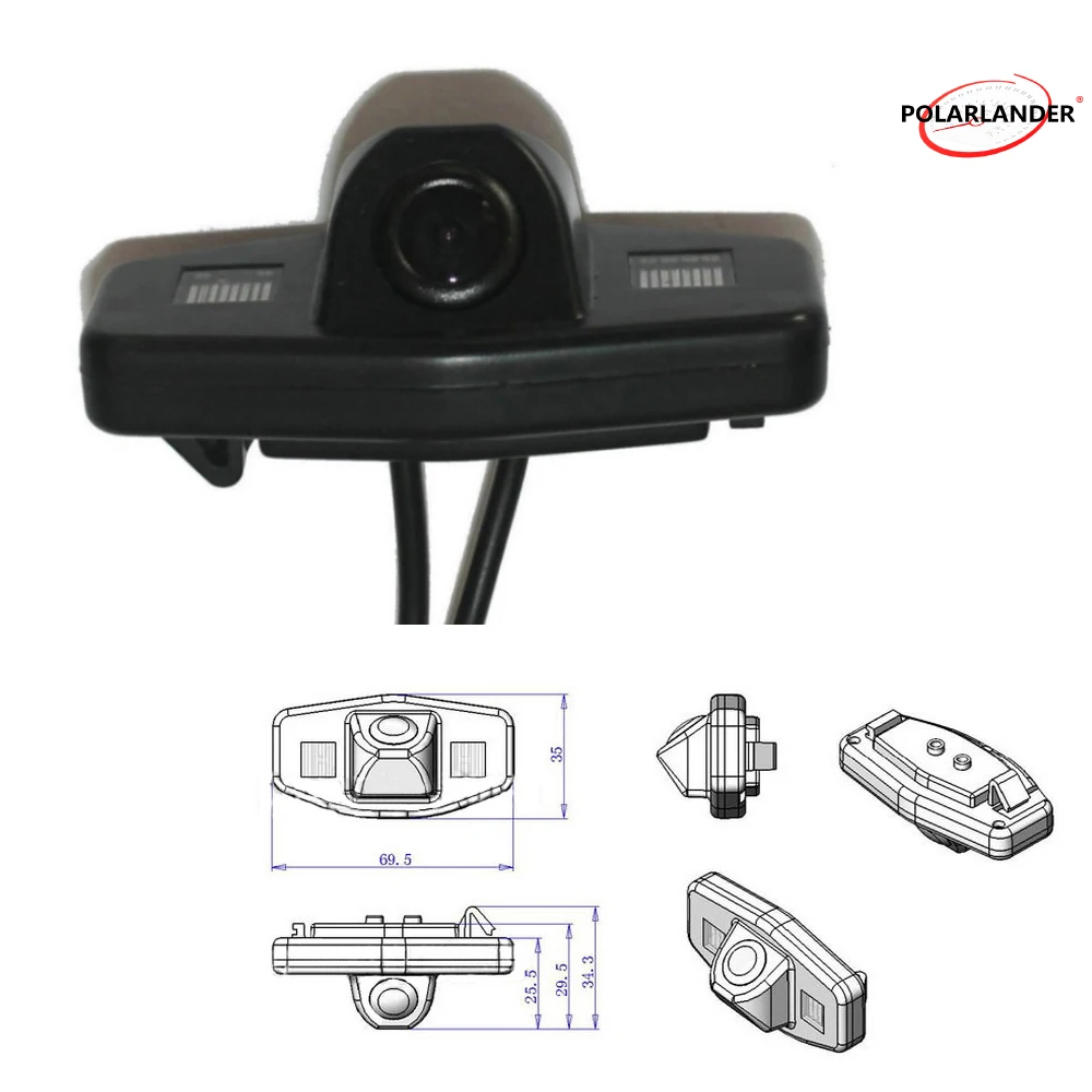 

HD камера заднего вида для Honda Accord City Civic odysley Acura TL TSX, водонепроницаемая камера заднего вида, парковочная камера CCD с ночным видением
