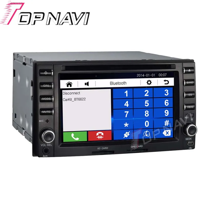 Автомагнитола Topnavi 6 дюймов мультимедийная стерео-система с DVD GPS для KIA Sorento |