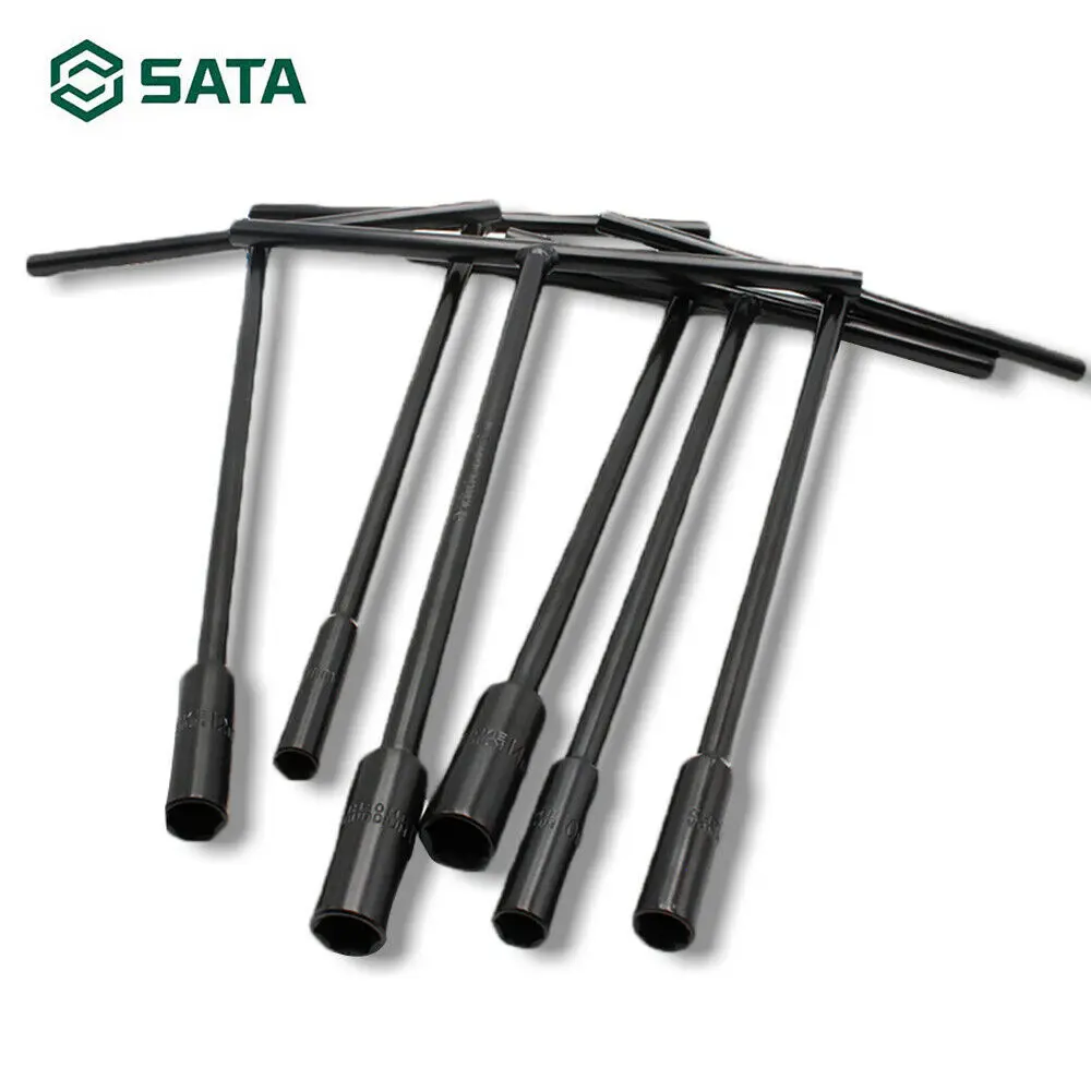 Торцевой ключ SATA T type 6pt гаечный из хромированной легированной стали 8/9/10/11/12