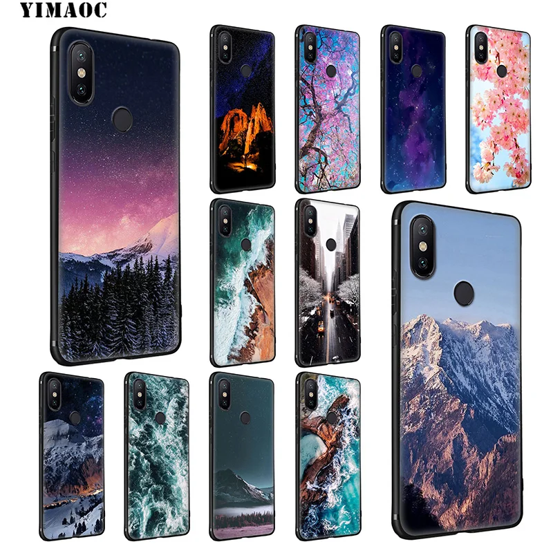 YIMAOC Blue Ocean Sea Beach Soft Case for Xiaomi Mi 9T 9 8 Se 6 MAX 3 A1 A2 Lite MiA1 MiA2 CC9E CC9 6X 5X POCOPHONE F1 |