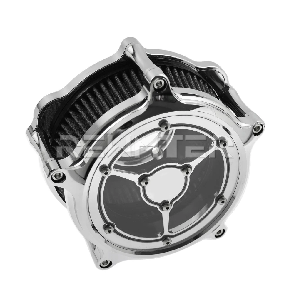 REWMTER мотоцикл воздухозаборник фильтр воздухоочиститель Алюминий для Harley Sporster Dyna