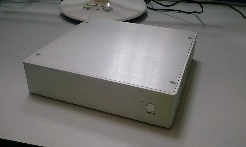 Тонкий мини itx алюминиевый чехол для компьютера itx lamias Алюминиевый Чехол для компьютера 1u высота чехол для компьютера