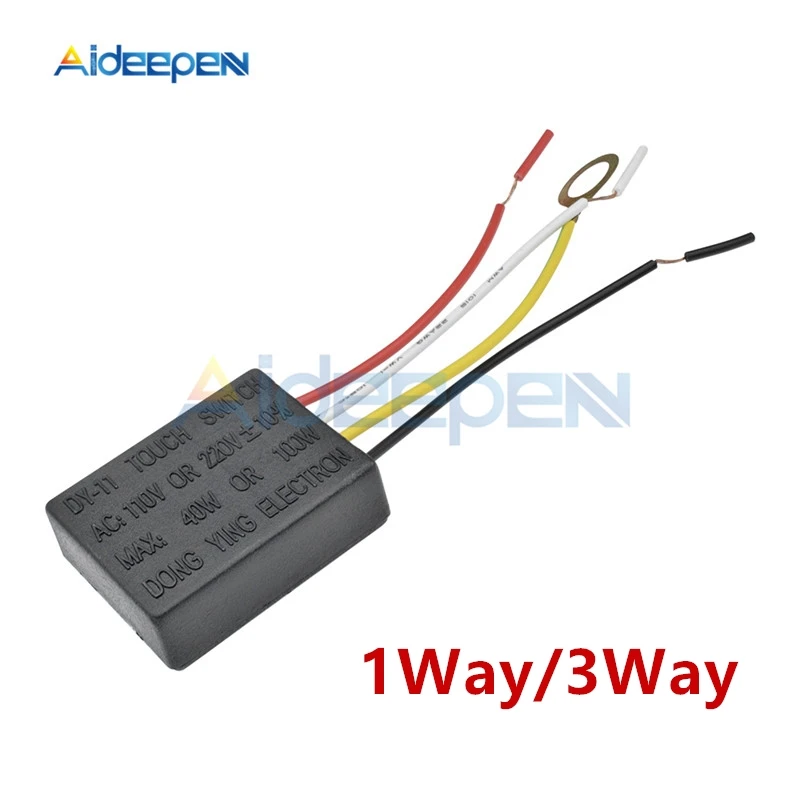 AC 220V 1 способ/3 Way сенсорный Управление Сенсор сенсорный выключатель настольная лампа светильник Запчасти переключатель ремонтный для светильник лампы энергосберегающие лампы