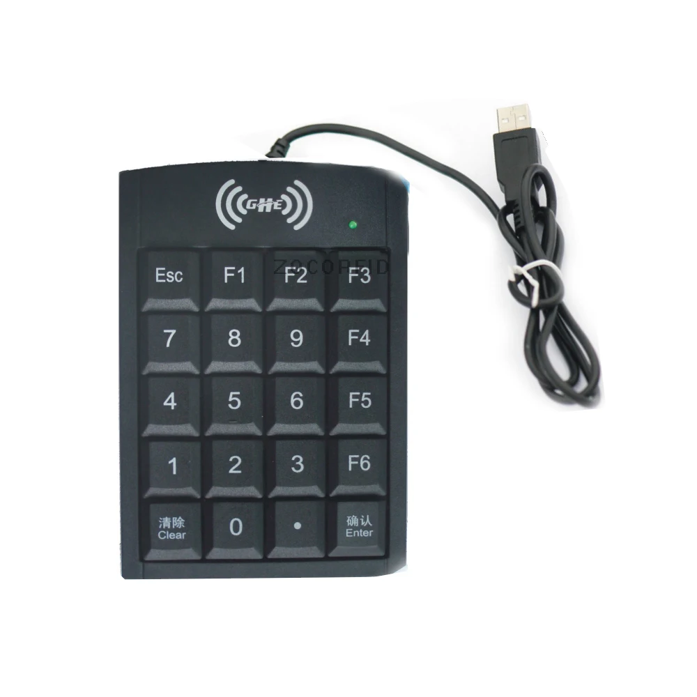 R-01 125 кГц RFID считыватель и 20 цифровая клавиша/USB порт/8/10 бит Выход Настройка