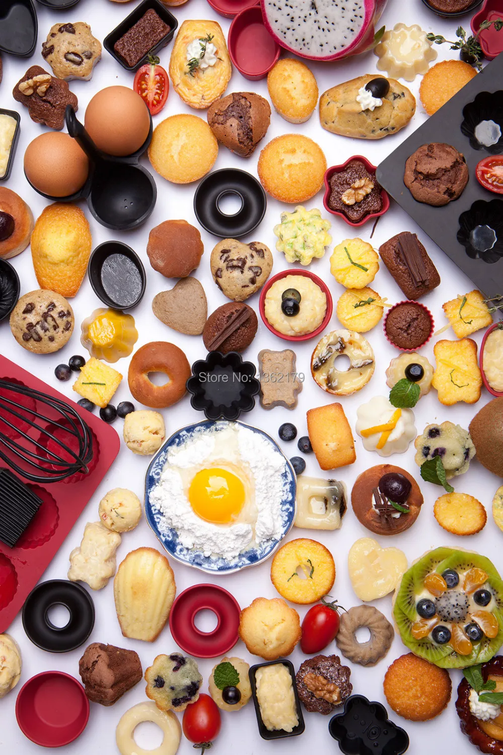 Бесплатная доставка 10 шт. мини плюшевый торт формочка для выпекания кексов