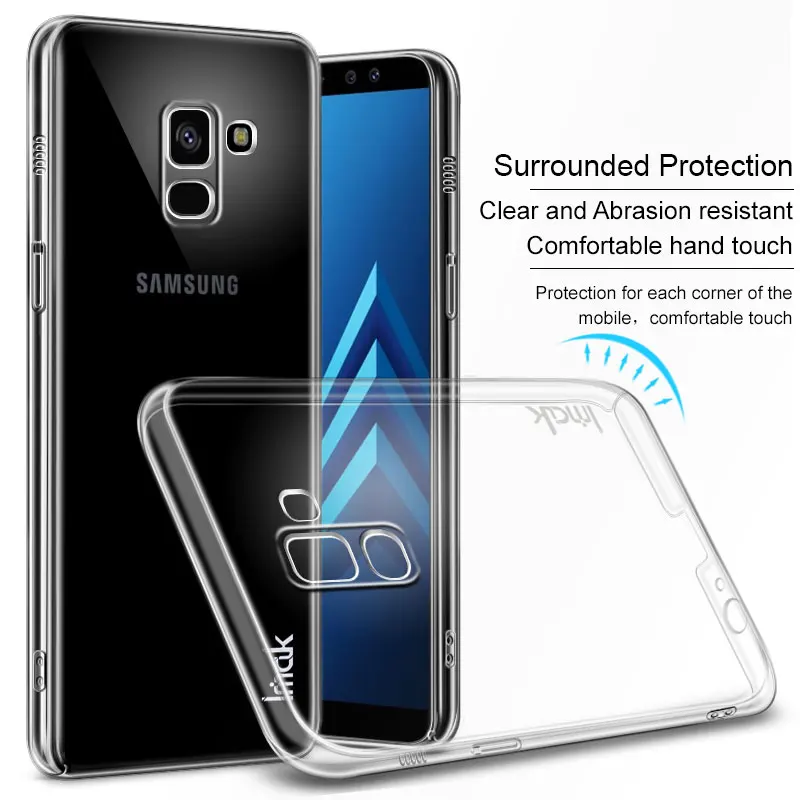Чехол для Samsung Galaxy A8 2018 plus чехол Imak Full surround PC Жесткий телефона Пластиковые чехлы
