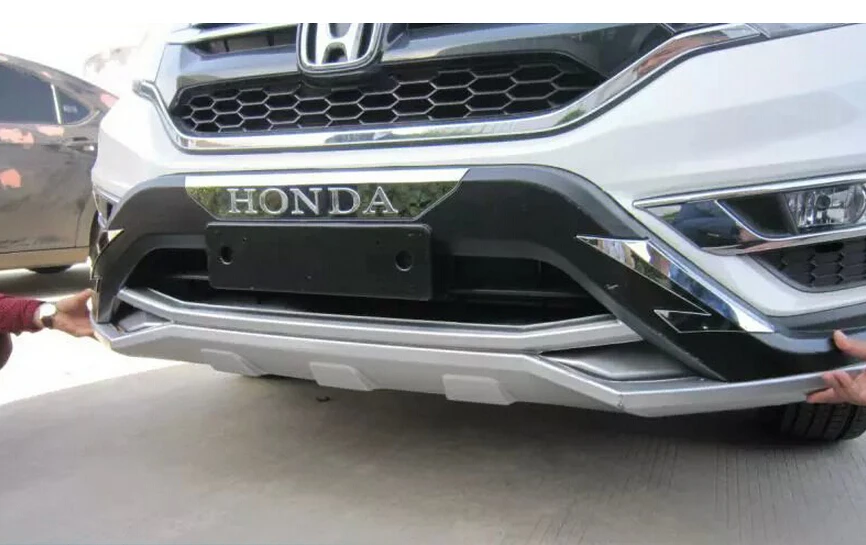 Подходит для Honda CRV CR V 2015 2017 Передний + задний бампер диффузор бамперы защита губ