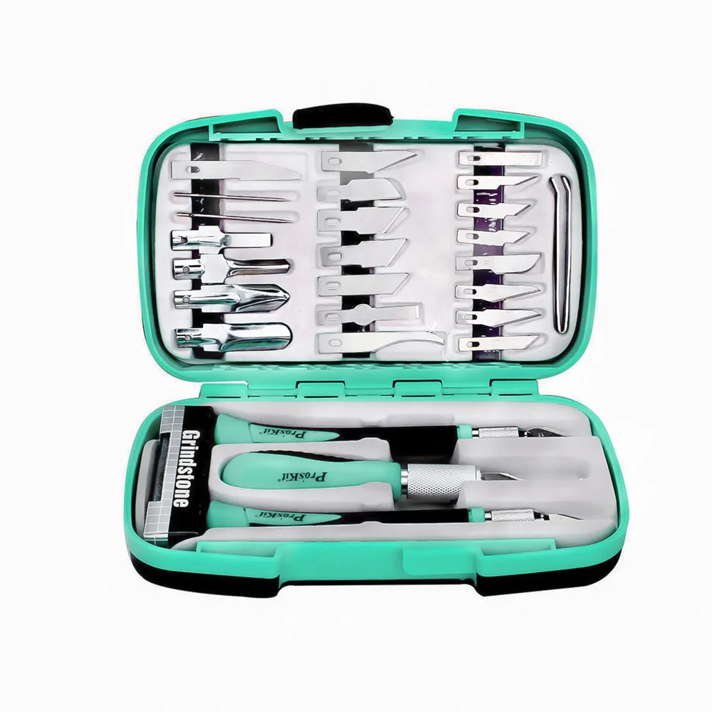 Pro'sKit PD 395A 30 шт. Многофункциональный Ножи деревообрабатывающий набор