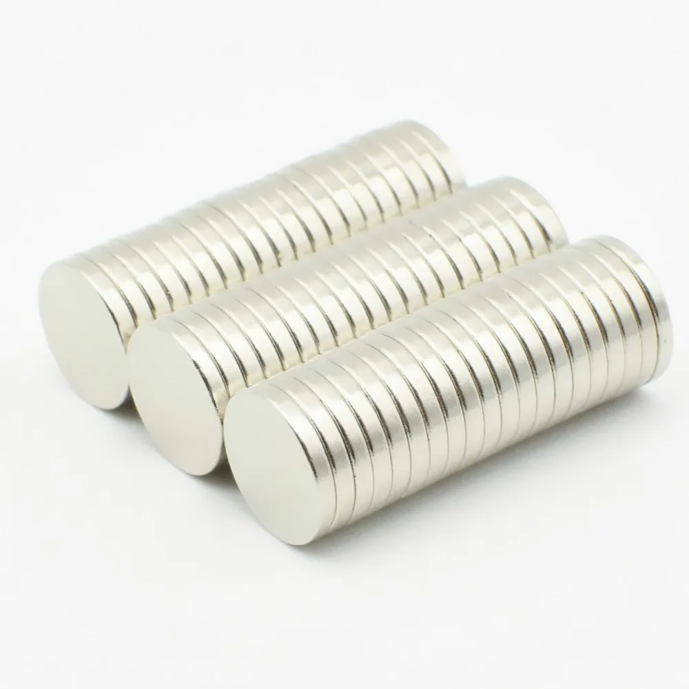 60pcs Thin Disc Dia 10x1.5 mm NdFeB Strong Neodymium Magnets Sensor Fridge Door Office 3M adhesive glue available | Обустройство дома