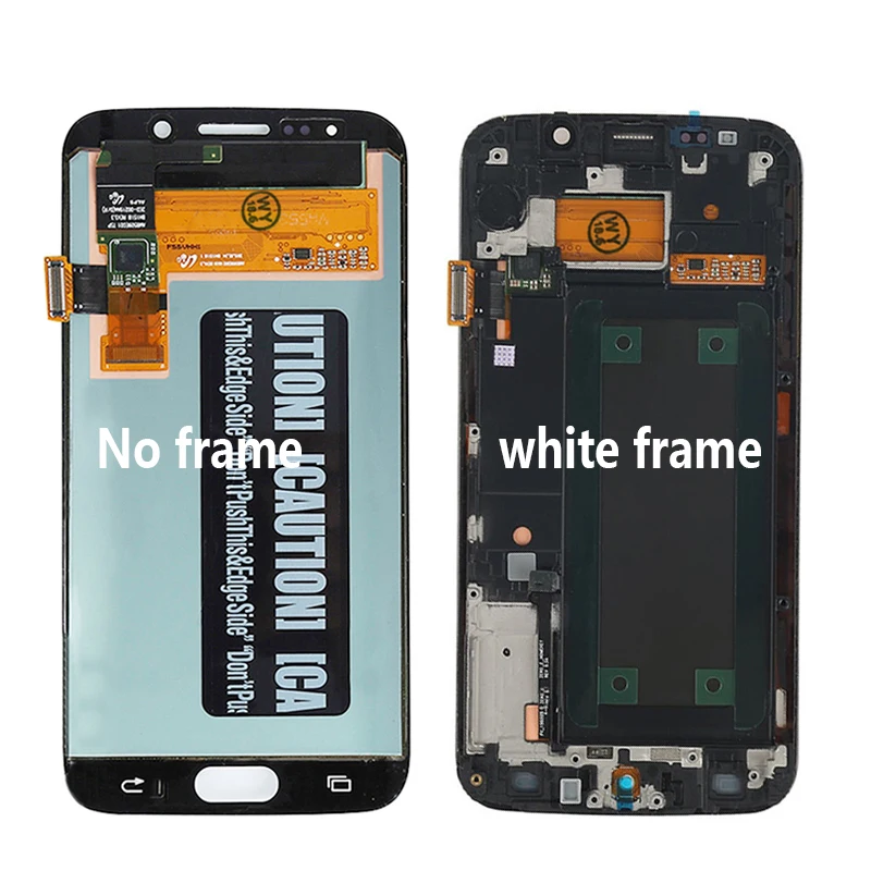 Оригинальный AMOLED экран для Samsung Galaxy S6 Edge ЖК дисплей S6EDGE G925 G925F сенсорный