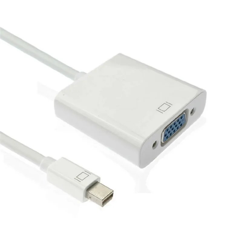 Mini DisplayPort Display Port DP To VGA адаптер кабель для Apple MacBook Air Pro iMac Белый|dp to vga adapter|dp vgaadapter