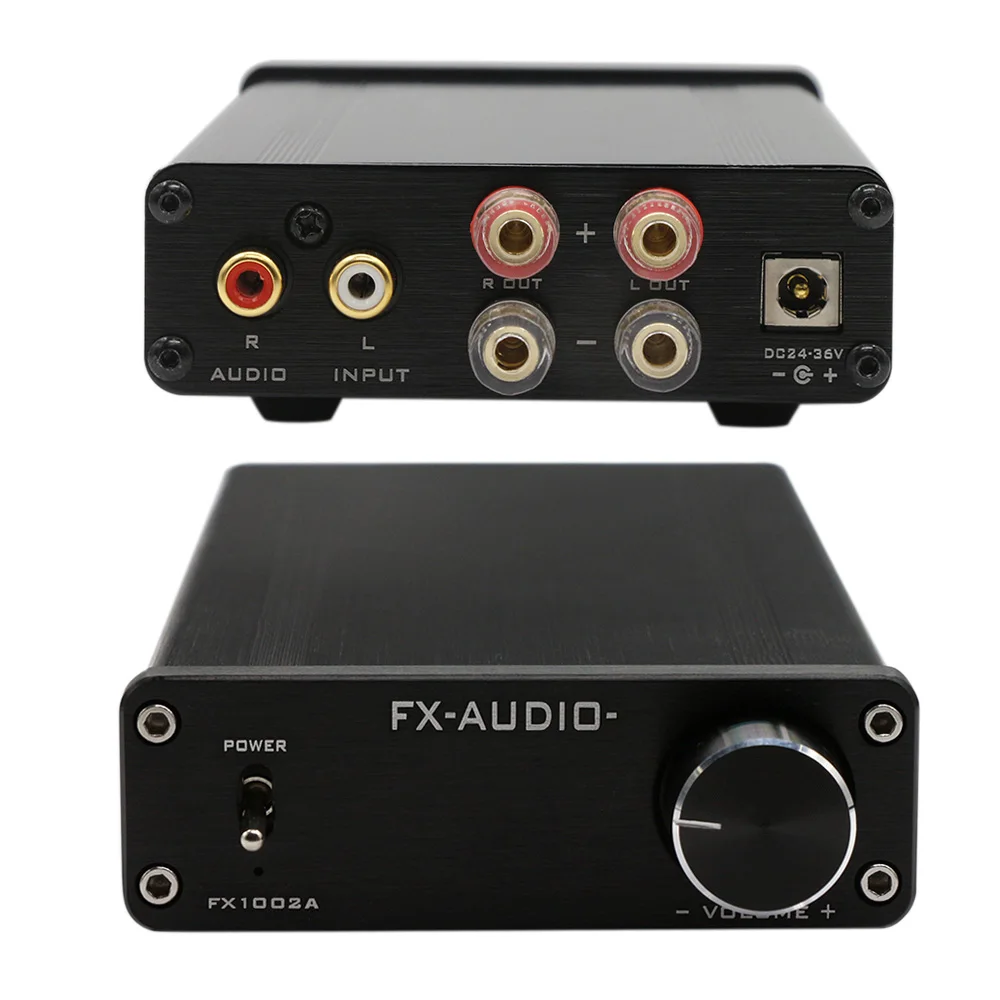 

2019 FX Audio 1002A amplifiers Portable Hifi Mini Power Amplifier 40W*2 TDA7498E 2 Channel Pure Digital Audio Home Amplifier