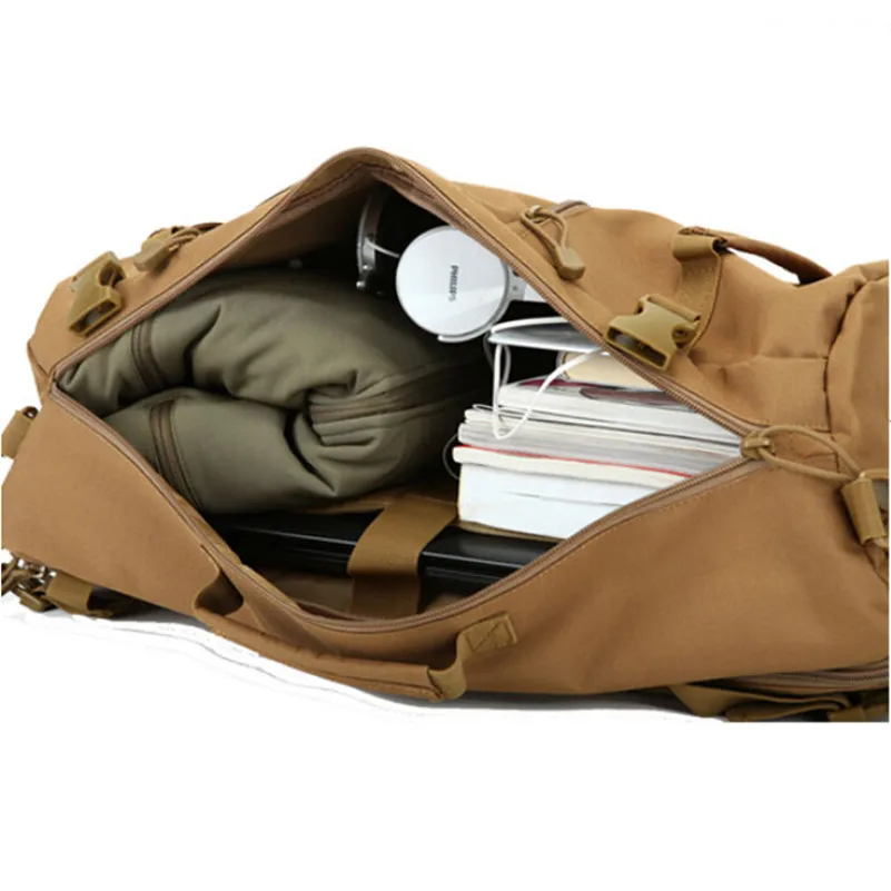 Популярный мужской рюкзак в стиле милитари водонепроницаемый нейлоновый