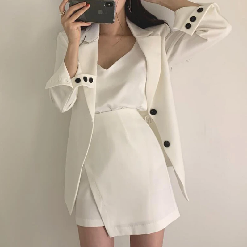 

Autumn Backless Women Blazer Oversized Single-breasted Streetwear Bandage Female Jacket Coats 2019 Ladies Blazers Outerwear