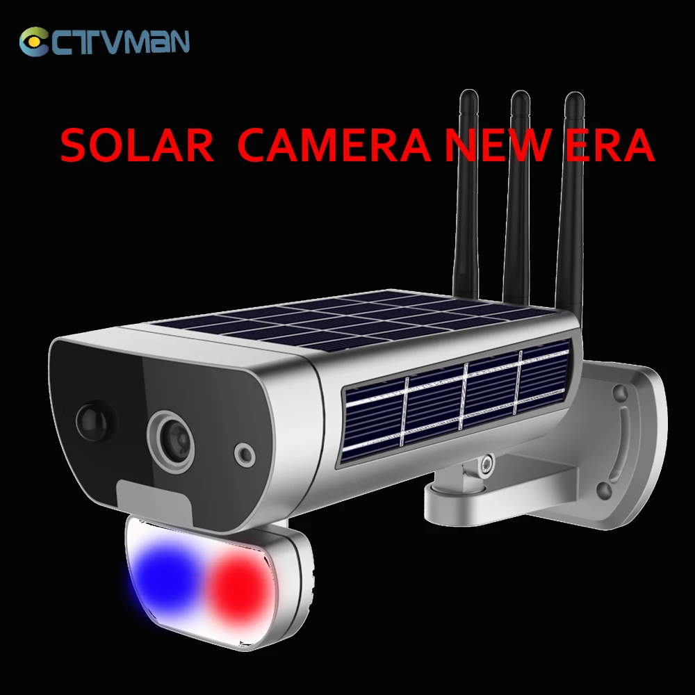 CTVMAN Беспроводная Солнечная камера безопасности WIFI 2MP CCTV IP 1080P домашняя охранная