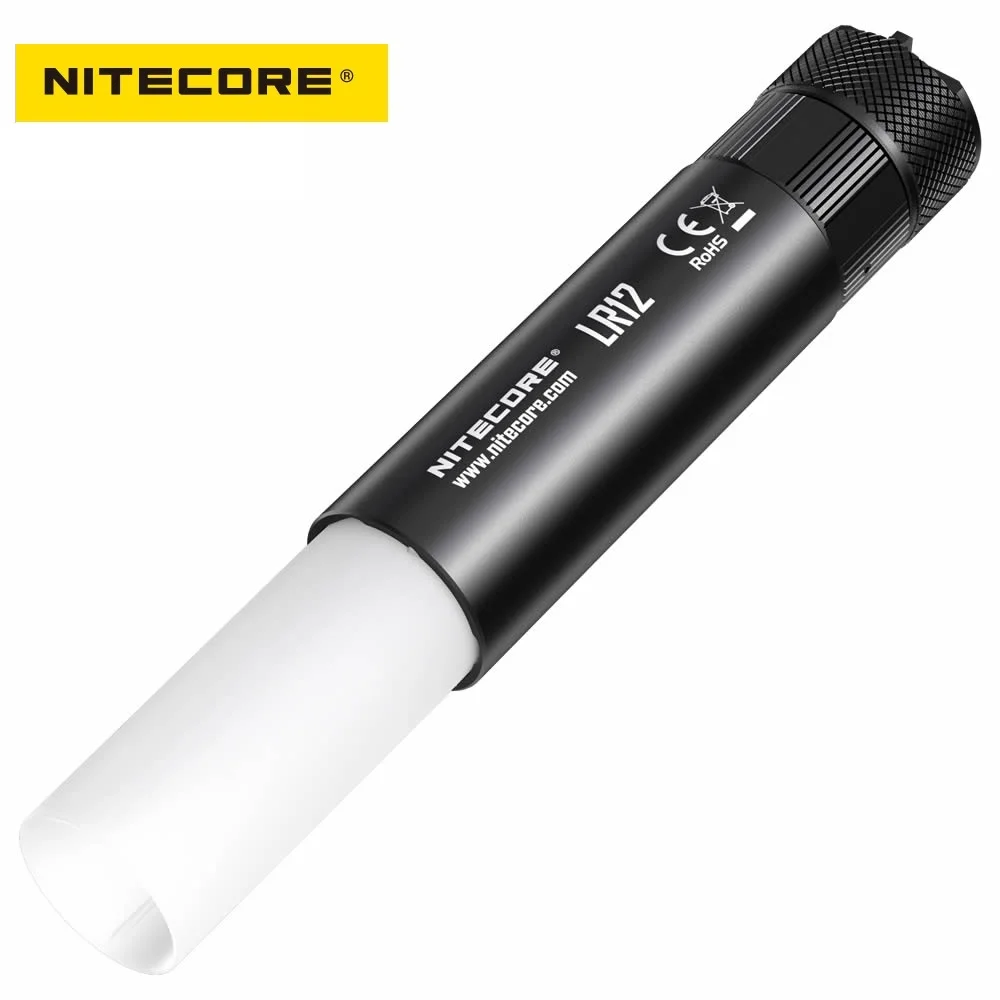 NITECORE LR12 светодиодный фонарик CREE XP-L HD V6 1000 люмен на батарею 18650 для активного
