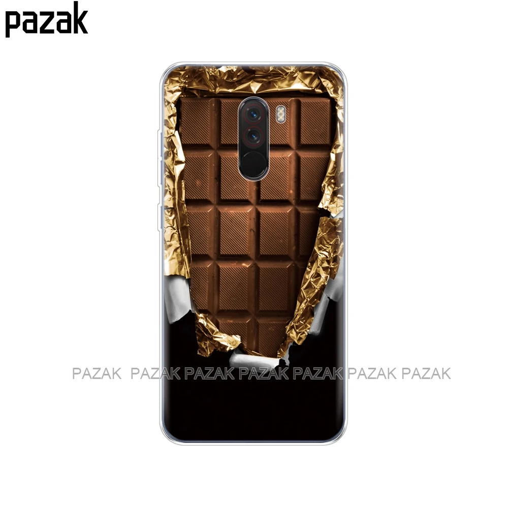 34374 Мягкий чехол pnleone для Xiaomi Pocophone F1, чехол Xiaomi Poco F1, силиконовый мягкий ТПУ чехол для телефона Xiaomi Pocophone F1 Global F, милый - Цвет: 34374