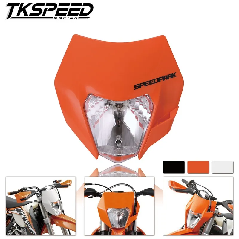Налобный фонарь универсальный обтекатель для KTM Dirt Pit Bike Motorcross Supermoto SX F EXC SMR MX XC Moto