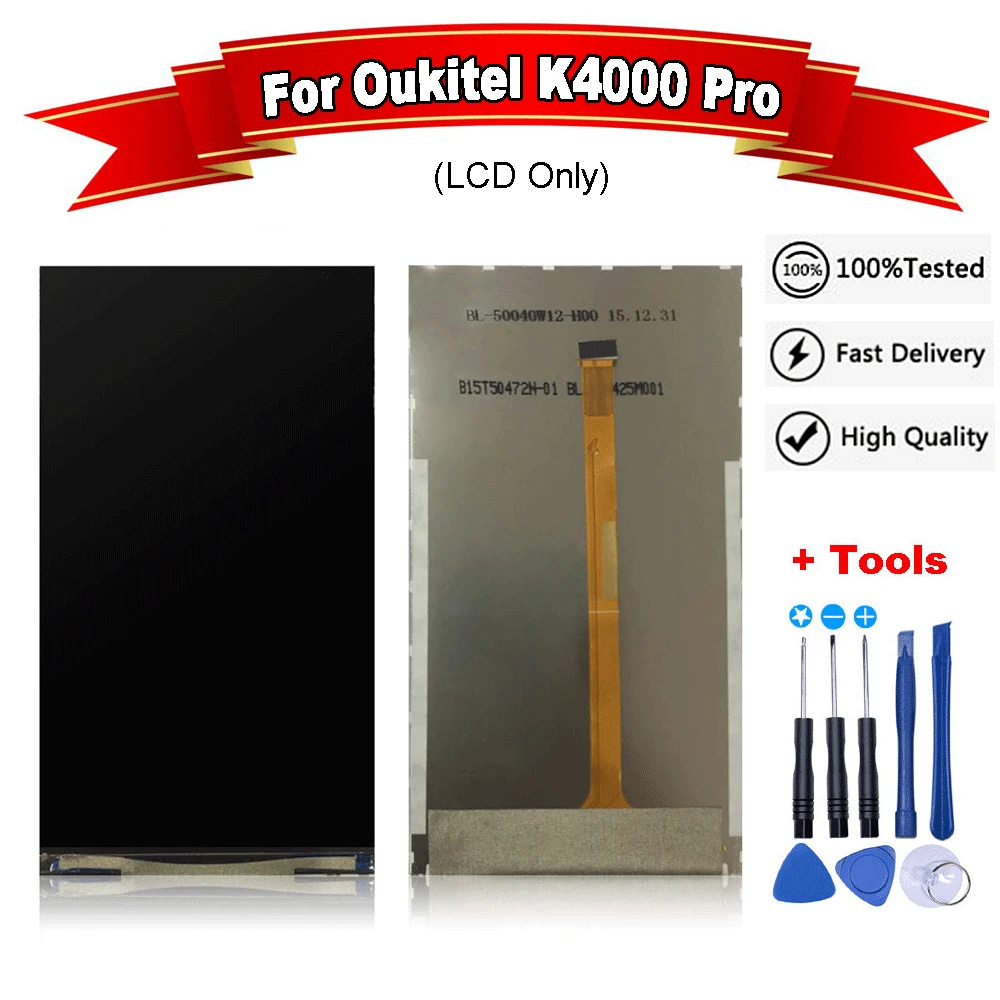 ЖК-дисплей для Oukitel K4000 Pro 100% протестирован высшее качество замена + Инструменты |