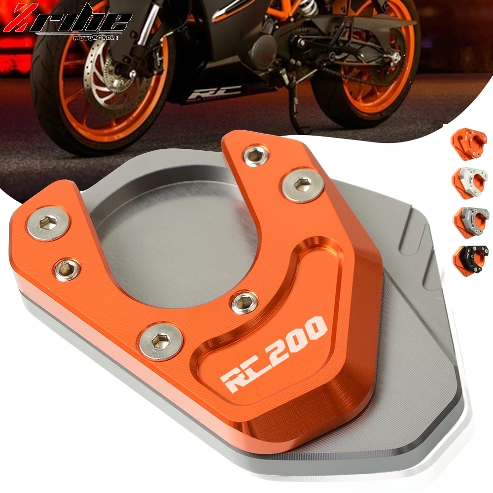 Мотоциклетные аксессуары для логотипа RC200 CNC откидная подставка siадаптера