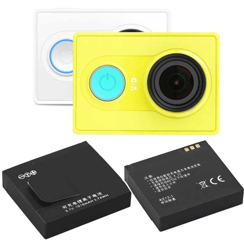 Фото 1 шт., запасная батарея 1010 мАч для Xiaomi Yi 1 XiaoYi №2