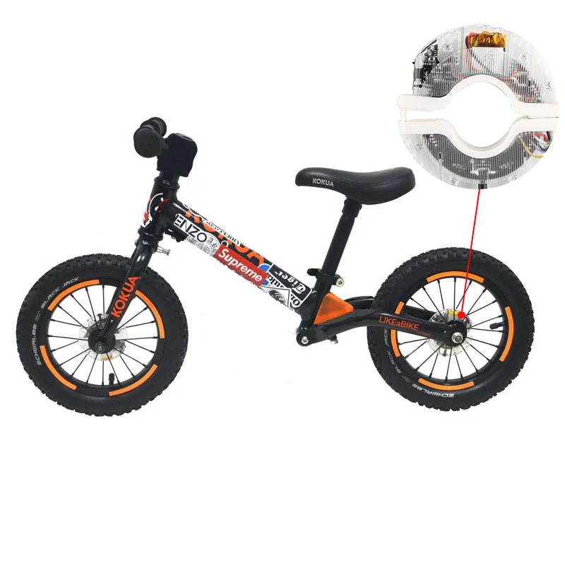 Новые молодежные Детские USB перезаряжаемые велосипедные фонари Предупреждение