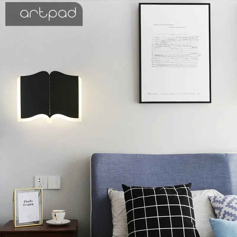 Современная креативная светодиодная настенная лампа с изображением оленя Куба