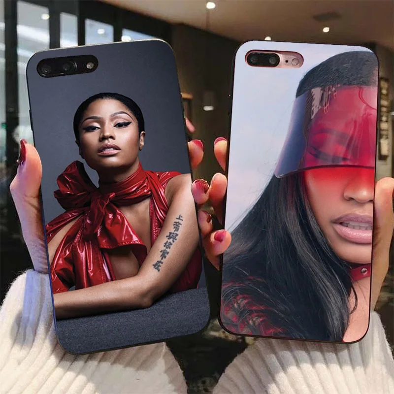 Yinuoda рэп певец Ники Minaj Diy Роскошный Высокий протектор на конце чехол для телефона для iphone 8 8plus 7 7plus 6s 6s Plus 6 6plus 5S
