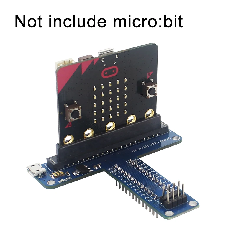 Micro:bit удлинитель T типа GPIO Board для макетной платы детей micor: Программирование
