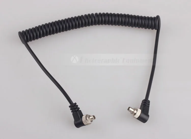 Вспысветильник для ПК кабель шнур синхронизации с винтовым замком Yongnuo PC Trigger RF 603