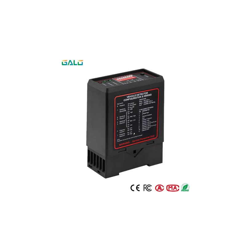 PD232/PD234 улучшенные двухканальные Индуктивные детекторы транспорта петли для