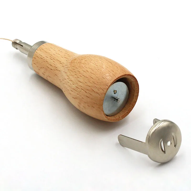 DIY ручной Awl инструмент швейная машина вощеная нить для Leather Craft край ремень со