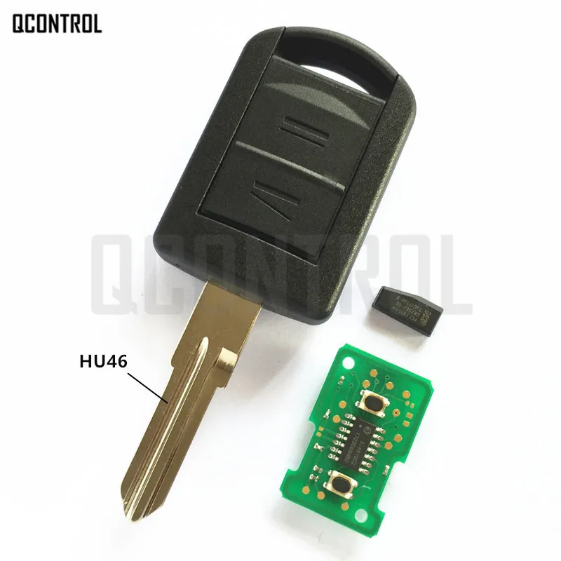 QCONTROL дистанционного ключа для OPEL/VAUXHALL 5WK48668/5WK48669 AGILA Марка Meriva Astra CORSA C COMBO Ван Tigra