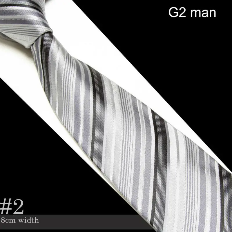 Мужские галстуки из микрофибры HOOYI в полоску на шею деловые для взрослых |