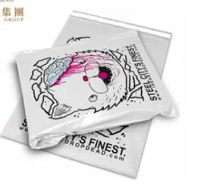 Различные размеры печать логотипа непрозрачная электронная коммерция курьер 100%