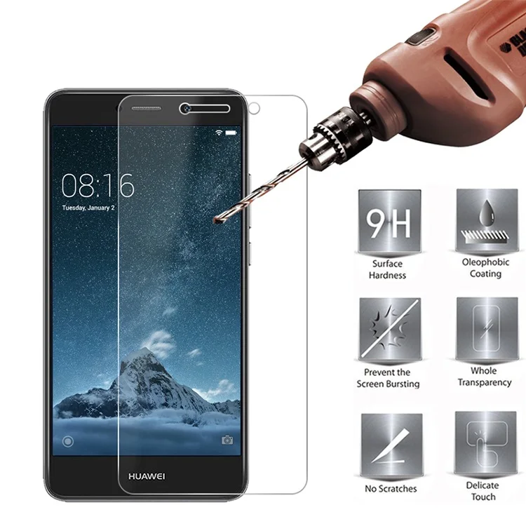 

2 шт. для Huawei Y7 Prime Y7 Prime(2018) Закаленное стекло Защита для экрана 2.5D 0,26 мм 9H Премиум Защита от царапин